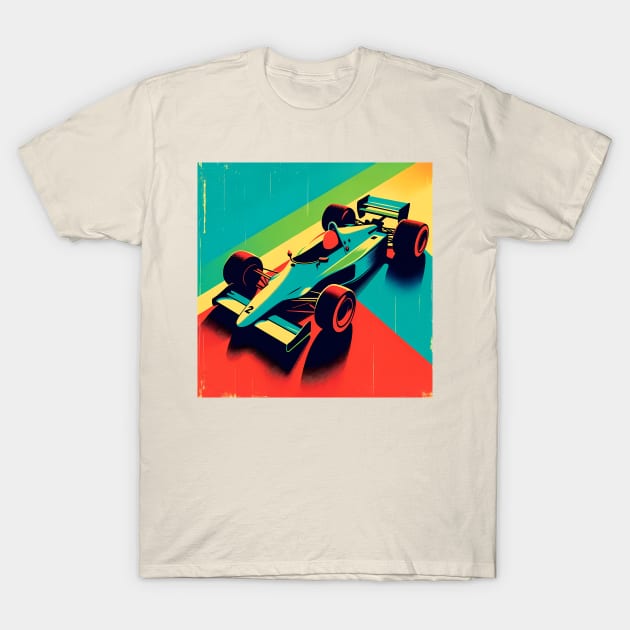 formula 1 car T-Shirt by TaevasDesign